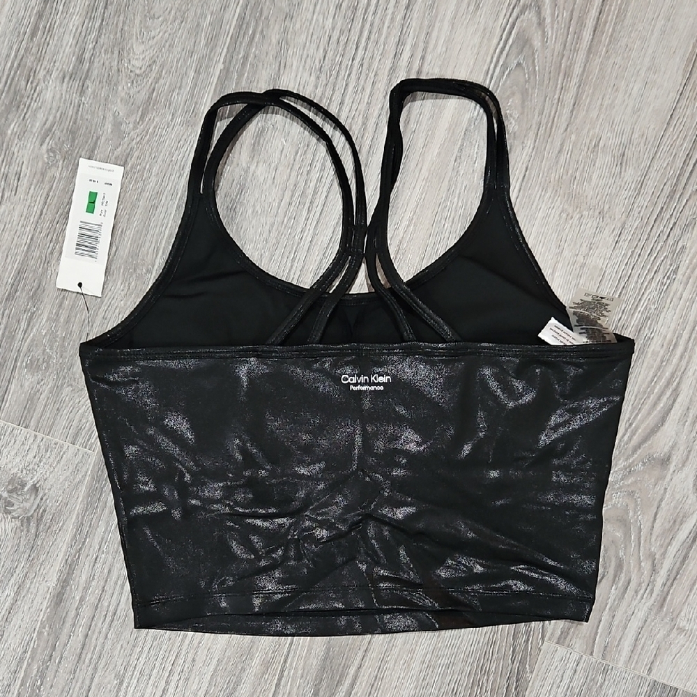 Calvin Klein Black Performance Top - Picture 3 of 3